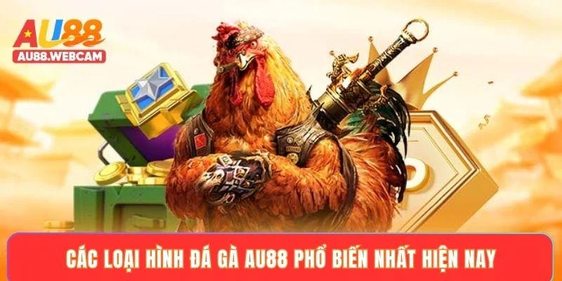 Các loại hình đá gà AU88 phổ biến nhất hiện nay